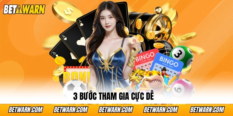 3 bước tham gia cực dễ